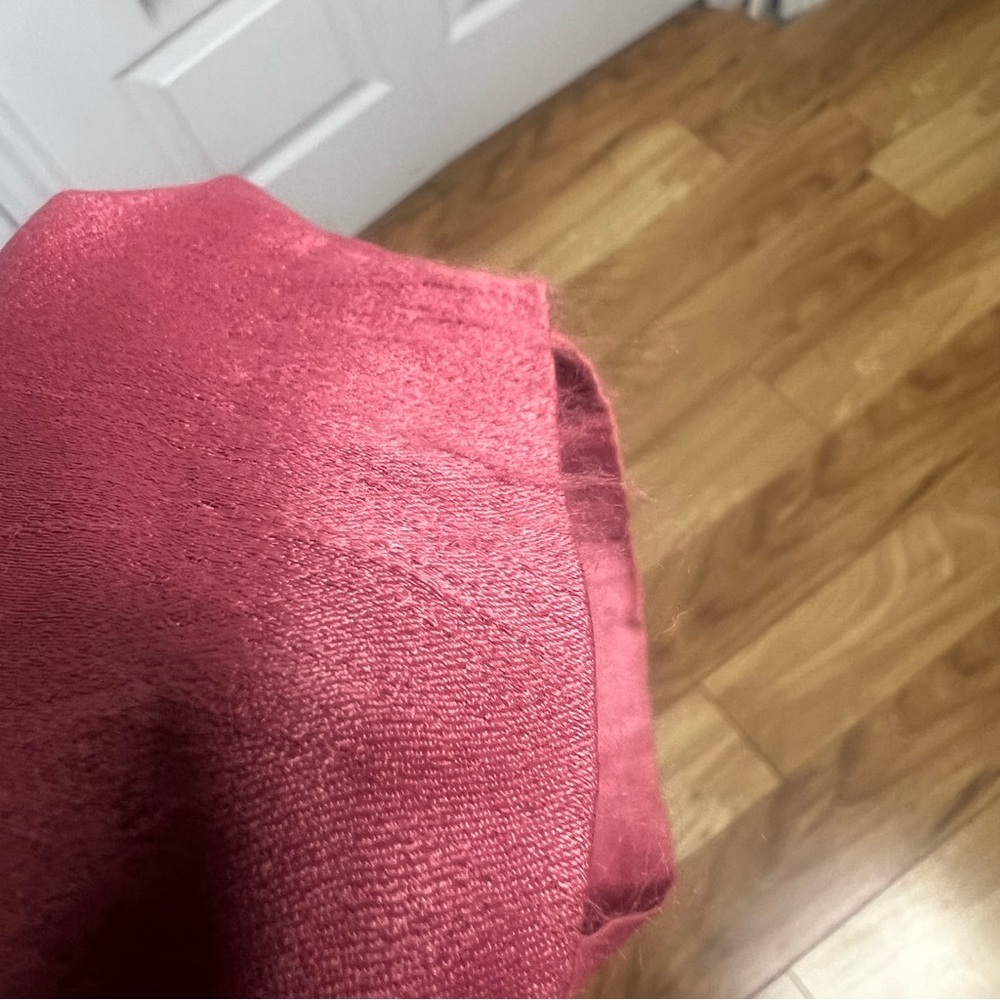 Sundance Wide Leg Pants | Size P4 | Tie Waist | Mauve Pink - Picture 9 of 9